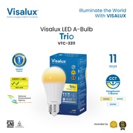 Visalux Trio LED A-Bulb 11W - Three-Color 3000K Bulb 4000K/ 6500K/ (VTC3311TC)