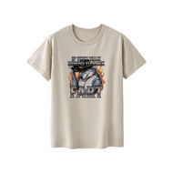 If They Talk Behind Your Back Funny Alpha Wolf Fart Meme Tshirt Men Women O-Neck Short-sleeved T Shi