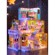 lego brick lego flower 2025 New Style Girl Series House Villa Building Blocks Castle Hut Suitable fo