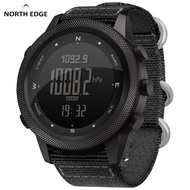 North Edge Ap46 นาฬิกาอิเล็กทรอนิกส์กลางแจ้งมัลติฟังก์ชั่นพร้อมเข็มทิศบารอมิเตอร์เครื่องวัดอุณหภูมิก