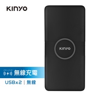 KINYO無線快充行動電源/ KPB-1800B/ 黑