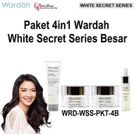 Paket Hemat Murah 4in1 Skin Care Wardah White Secret Series Besar Ori