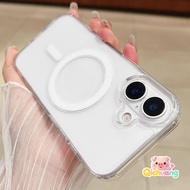 Transparent Magnetic Phone Case For Huawei Y9S Y8P Y7P Y7A Y6P Y6S Y9 Y7 Prime Y6 2019 P Smart Pro S