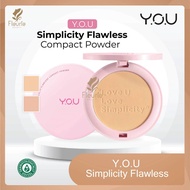 Y.O.U [NEW] YOU Simplicity Flawless Compact Powder BPOMOriginal - Compact Powder By YOU