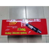 RED LEO RACING EXHAUST (Black Carbon) Y15 / LC135
