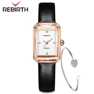 REBIRTH Jam Tangan Wanita Terbaru Tahan Air Asli Fashion Elegan Cewe Jam