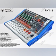 SALE GERCEP!!! POWER MIXER BLACK SPIDER PHY6 PHY 6 PHY-6 6 CHANNEL