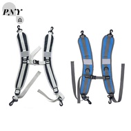 [PNY] 2 PCS Portable Travel Bapa Padded Shoulder Straps Nylon Adjustable Waistband VN
