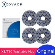 Original Ecovacs Deebot Accessories-Washable Mopping Pad mop cloth for Ecovacs T10 Omni/T10 Turbo||Robot Vacuum Cleaner Spare Parts