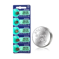 ถ่านกระดุม ถ่าน sony Murata 377/SR626SW Silver Oxide Battery 1.55V COIN MADE IN JAPAN 1 แผงมี 5ก้อน 