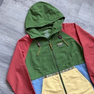 LL BEAN NYLON JACKET OUTDOOR FULL ZIP VINTAGE CLASSIC HIKING LLBEAN JAPAN 山系 戶外外套