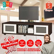 6 Feet TV Cabinet Wood / Hall Cabinet / Lounge Cabinet / Display Cabinet