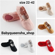 Imported Plain flat Ballet Shoes/Children's Ballet Shoes/Plain Ballet Shoes