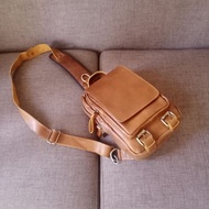 Genuine leather sling bag. Genuine leather bag. Genuine leather sling bag. Genuine leather men's bag
