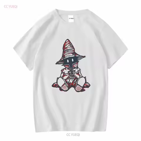 Vivi T shirt Final Fantasy 9 IX FFIX FF9 black mage fan gift long or short sleeves vintage Washed fa