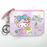 Sanrio Sweet Hello Kitty Ezlink Card Pass Holder Coin Purse Key Ring