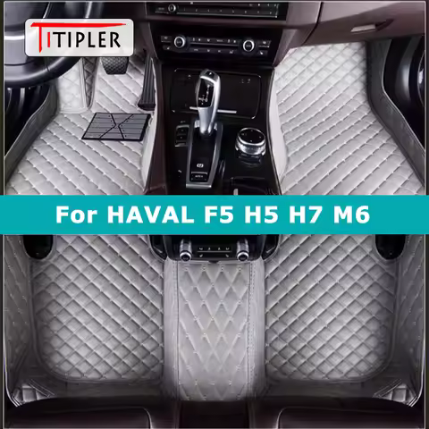 TITIPLER Custom Car Floor Mats For HAVAL F5 H5 H7 M6 Auto Carpets Foot Coche Accessorie