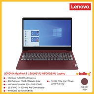 LENOVO IdeaPad 3 15IIL05 81WE00QBMJ Laptop (CHERRY RED)