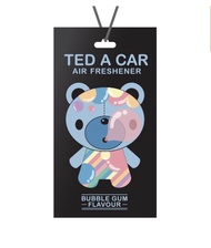 ‼️พร้อมส่ง‼️ แผ่นน้ำหอม TED A CAR กลิ่น Bubble gum ( หมากฝรั่ง )