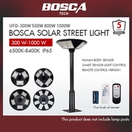 BOSCA UFO solar street light 5 Years Warranty 300w 500w 800w 1000w with remote control solar panel outdoor garden solar light