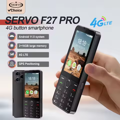 SERVO F27 PRO Smartphone 4G Cellular Android OS 3.5inch Touch Display WiFi GPS 2GB+16GB Speed Dial K