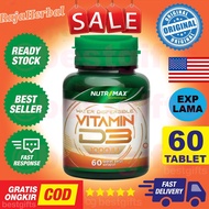 NUTRIMAX VITAMIN D3 1000 IU 60's VIT D3 1000IU BODY IMMUNITY BONE PAIN AND HEART HEALTH