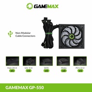 Gamemax GP550 PSU 550 Watt +80 GP Series Bronze CertifiedPURE