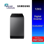 SAMSUNG 12KG Top Load Digital Inverter Washing Machine WA12CG5745BD