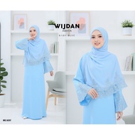 PLUS SIZE | Abaya DUBAI  EXCLUSIVE WITH SHAWL ✅ by abaya WIJDAN | JUBAH PUTIH | JUBAH UMRAH   | jubah lace |