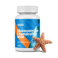 VPLab Glucosamine Chondroitin MSM Complex - Triple Strength Formula Supplement for Joint Support & M