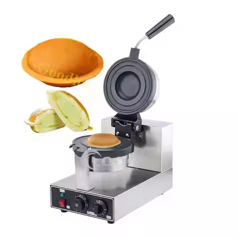 Commercial Electric UFO Burger Maker Machine Fast Food Equipment for Hotel Use-Rotating Ice Cream Pa
