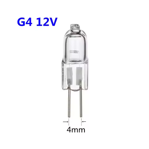 5 boxes (10 bulbs) G4 12V 5W G4 12V 10W G4 12V 20W G4 12V 35W G4 12V 50W glass bulb G4 halogen bulb 
