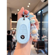 Suitable for Mercedes-Benz Key Cover c260l Trendy c260l Shell glc300l Female a200l/Buckle glc260l Pa
