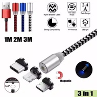 3-IN-1 MAGNETIC Cable 2-IN-1 FAST CHARGING MAGNETIC CHARGING Cable/.4A WITH LED CHARGER Cable/