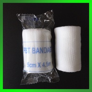 PBT Elastic Bandage Wrap Fixation Dressing Gauze First Aid Bandage