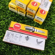 NGK 100% ORIGINAL C6HSA C7HSA CR7E BP4HS BR8EGP CR8EGP CPR8EAGP-9 BPR7ES EX5/Y15/LC135/KRISS/DREAM11