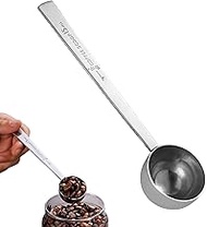 xianshi 1 x Coffee Spoon, Coffee Spoon, Stainless Steel Coffee Scoop, Long 30 g Dosing Spoon, Coffee