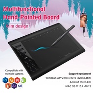 【Ready stock】Digital Graphics Drawing Tablet Art Painting Board Digital Tablet with Pen*8 Hot Keys for Windows 10/8/7