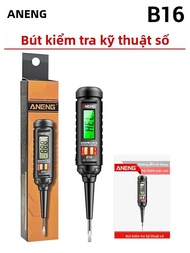 ANENG B16 Cảm Biến Thông Minh Kỹ Thuật Số Bút Đo Không Tiếp Xúc 12V-300V NCV Điện Áp Đầu Báo Với Âm 