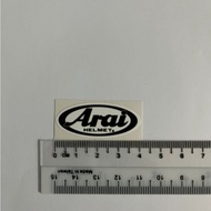 Sticker ARAI Visor CJ1 / ARAI Sticker Visor HELMET