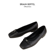 Braun Buffel (Online Exclusive) Elea Ballet Flats In Black