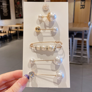 Accessories Set Kerongsang Korea 6 Pcs/set Mutiara Pin Pelbagai Fungsi Tali Pinggang Pinggang Adjust