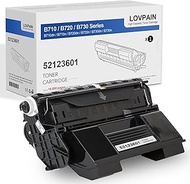 B710/B720 High Capacity 52123601 Black Toner Cartridge 1 Pack - LOPAIN Compatible Toner Replacement