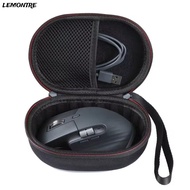 LEMONTRE Carring Mouse Protective Cover, Waterproof EVA Mouse Storage Bag,  Dustproof Black Hard Tra