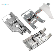 Sewing Machine Presser Foot Set-1/4 Inch Quilting Foot/Adjustable Guide Sewing Presser Foot/Edge Joi