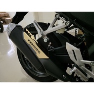 Honda cb150x garnish muffler cover cb 150 x exhaust cover