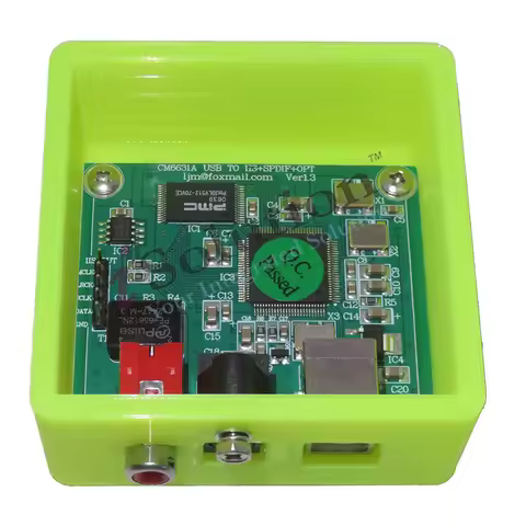 CM6631A CM6631 6631 USB to SPDIF Supports Coaxial Fiber I2S Converter DAC Board 24bit 192khz