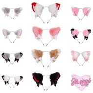 Furry Fox Ear Headband Hairband Kawaii Cosplay Halloween Costume