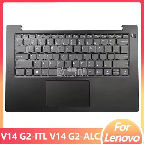 M New for Lenovo V14 G2-ITL V14 G2-ALC Laptop Palmrest Upper Cover with US SP Keyboard Touchpad TEX 