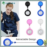 TAMAKO Pocket Watch Clip-on Silicone Gift Fob Watch